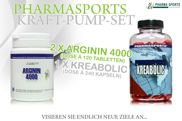 Pharmasports Kraft-Pump-Set
