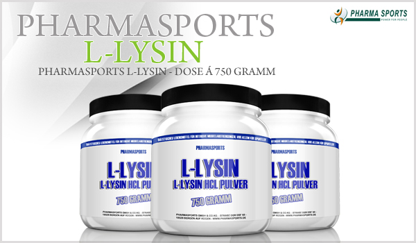 Pharmasports L-Lysin - Dose á 750 Gramm 