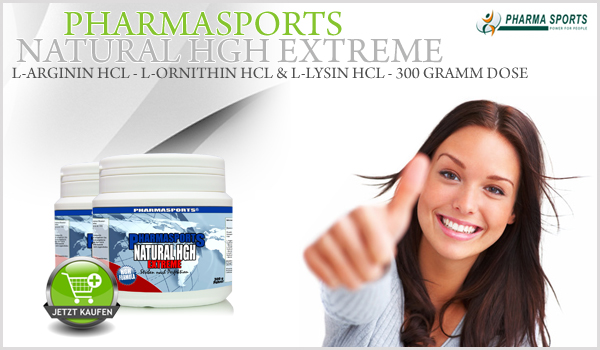 Pharmasports Natural HGH Extreme - 300 Gramm Dose