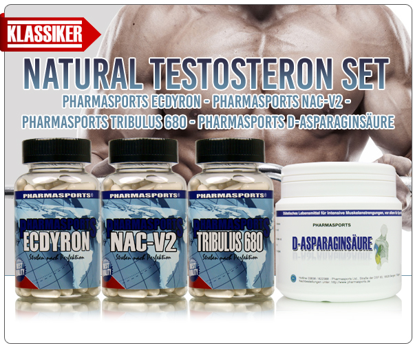 Pharmasports Natural Testosteron Set bei Pharmasports 