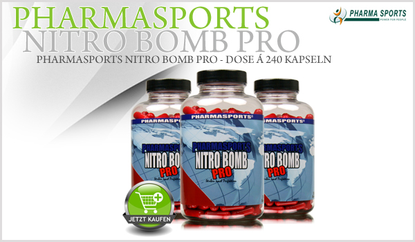 Pharmasports Nitro Bomb Pro - Dose á 240 Kapseln