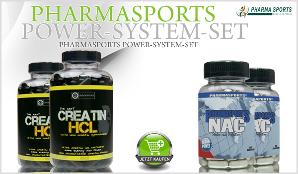 NEU, NEU, NEU - Das Pharmasports Power-System-Set!