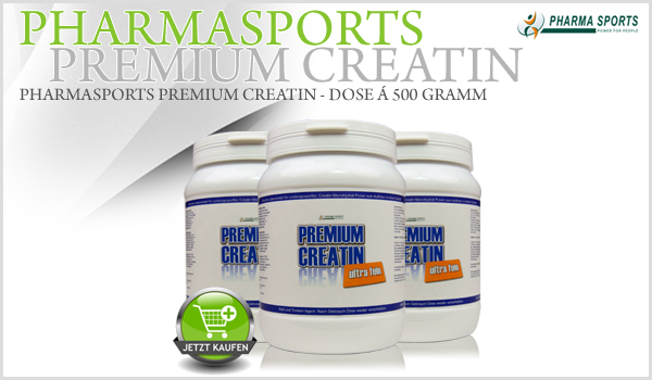 Pharmasports Premium Creatin - Dose á 500 Gramm