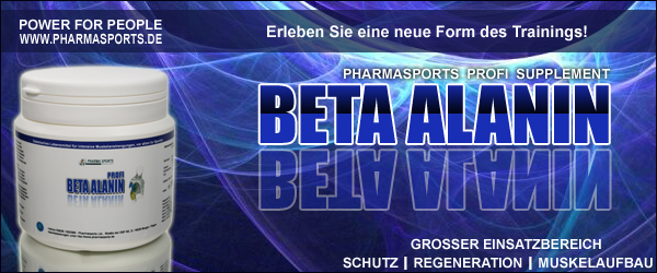 Pharmasports Beta Alanin zum Muskelaufbau