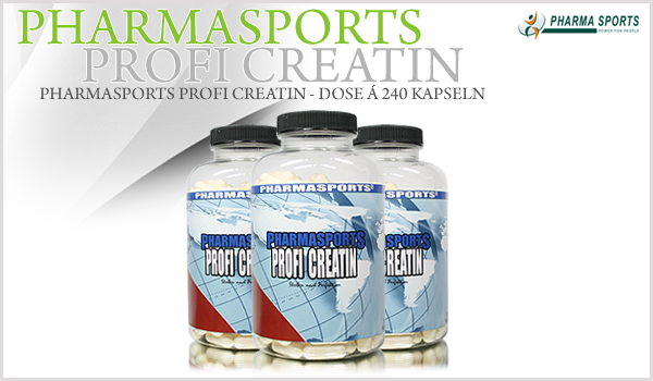 Pharmasports Profi Creatin Caps - Dose á 240 Kapseln