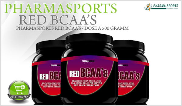 Pharmasports Red BCAA's - Dose á 500 Gramm