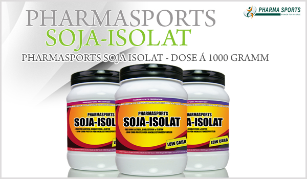 Pharmasports Soja-Isolat - Dose á 1000 Gramm
