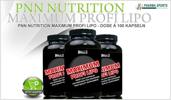 PNN Nutrition Maximum Profi Lipo - Dose á 100 Kapseln