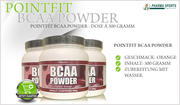 Pointfit BCAA Powder - Dose á 300 Gramm
