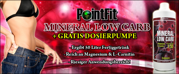 PointFit Mineral Low Carb für Ihre Gewichtsreduktion