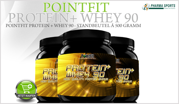 Neu bei Pharmasports - PointFit Protein + Whey 90!