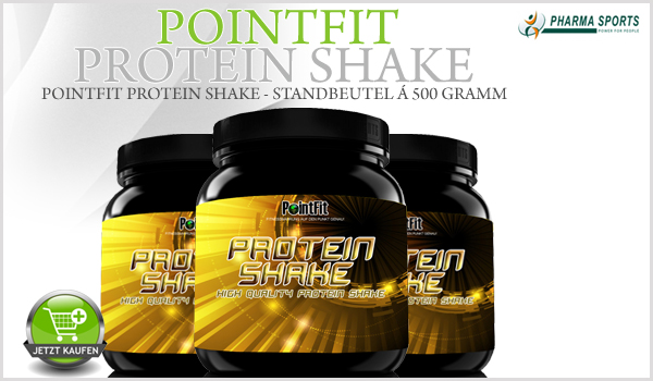 PointFit Protein Shake neu in der Protein Auswahl bei Pharmasports
