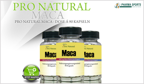 Pro Natural Maca - Dose á 90 Kapseln