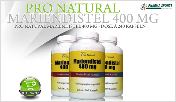 Pro Natural Mariendistel 400mg günstig bei Pharmasports