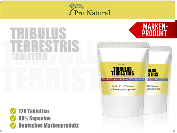 Pro Natural Tribulus Terrestris - Packung á 120 Kapseln  