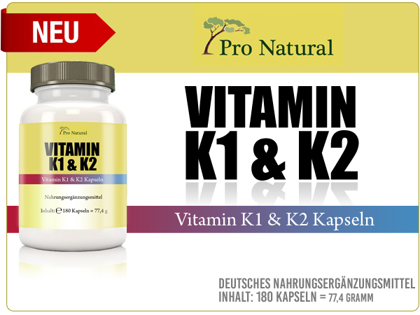 Pro Natural Vitamin K1 & K2 bei Pharmasports bestellen 