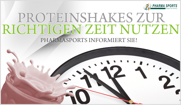 Proteinshakes - das richtige Protein zur richtigen Zeit