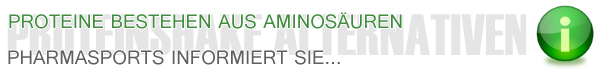 Proteine bestehen aus Aminosäuren