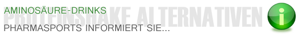 Aminosäure-Drinks bei Pharmasports