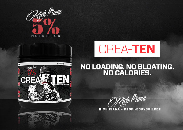 Rich Piana 5% Nutrition Crea-Ten