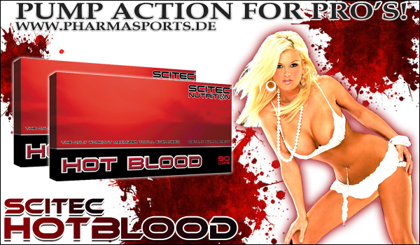 Scitec Hot Blood für einen starken Pump