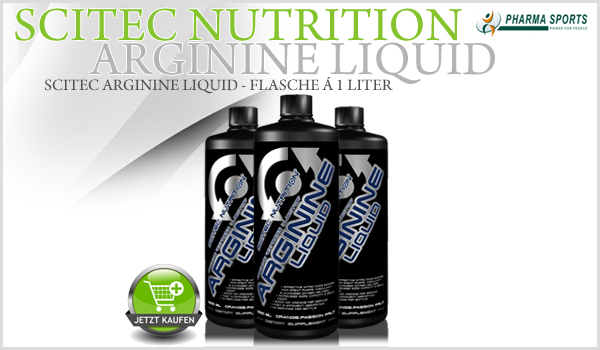 Scitec Arginine Liquid - Flasche á 1 Liter