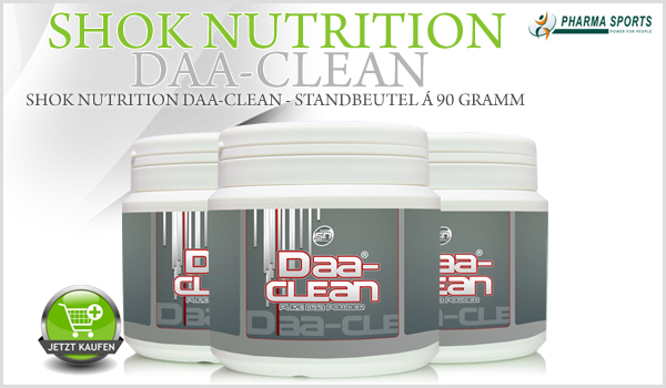 NEU bei Pharmasports - Shok Nutrition DAA-Clean!