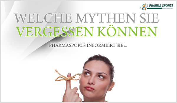 Sinnlose Mythen - Pharmasports bringt Ihnen 5 näher!