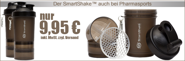 SmartShake natürlich auch bei Pharmasports zum kleinen Preis!