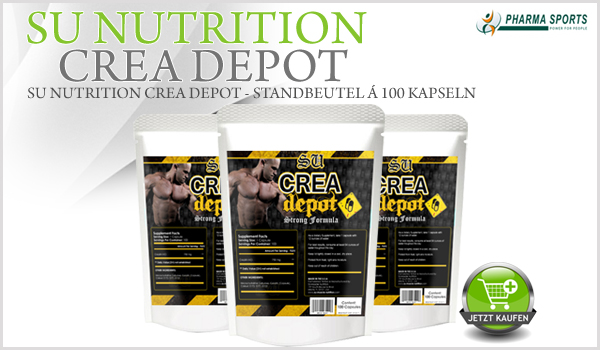 SU Nutrition Crea Depot - Standbeutel á 100 Kapseln