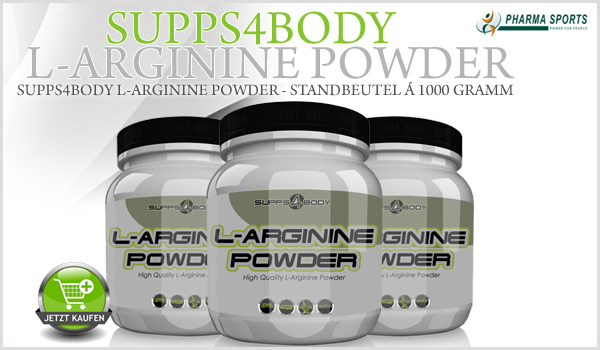 Supps4Body L-Arginine Powder günstig bei Pharmasports
