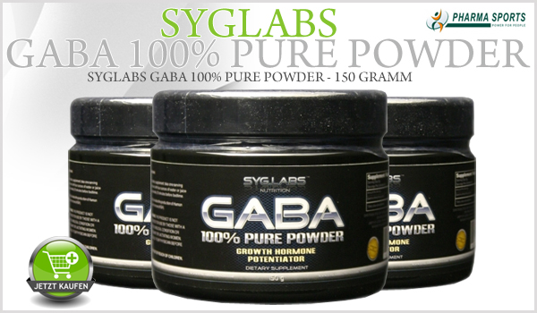 Neu im Sortiment: Syglabs Gaba 100% Pure Powder