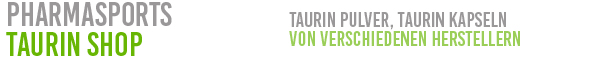 Taurin Shop bei Pharmasports