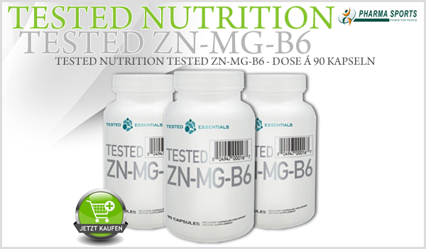 Tested Nutrition Tested ZN-MG-B6 - Dose á 90 Kapseln