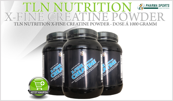 Neu im Sortiment: TLN Nutrition - TLN Nutrition X-Fine Creatine Powder