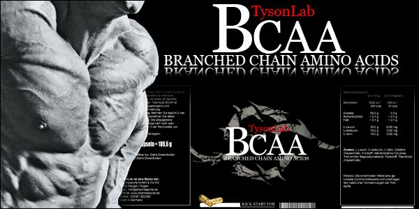TysonLab BCAA zum gezielten Muskelaufbau 