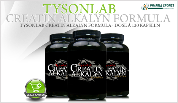 TysonLab Creatin Alkalyn Formula - hochwertiges Creatin Supplement bei Pharmasports
