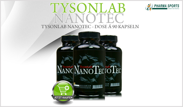 TysonLab NanoTec - Dose á 90 Kapseln natürlich günstig bei Pharmasports
