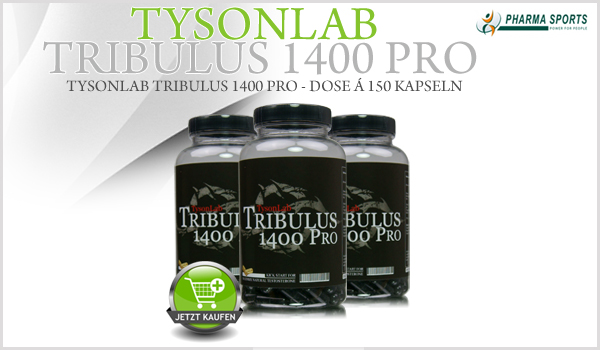 TysonLab Tribulus 1400 Pro für mehr Testosteron 