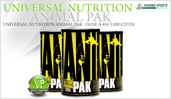 Universal Nutrition Animal Pak bei Pharmasports
