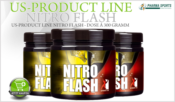US-Product Line Nitro Flash bei Pharmasports