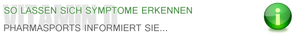 So lässt sich Vitamin D Mangel erkennen