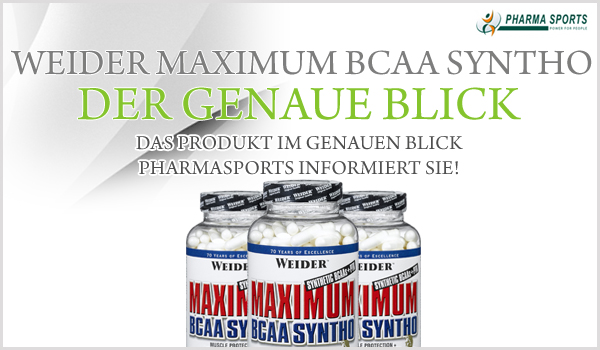 Weider Maximum BCAA Syntho im Detail bei Pharmasports erklärt