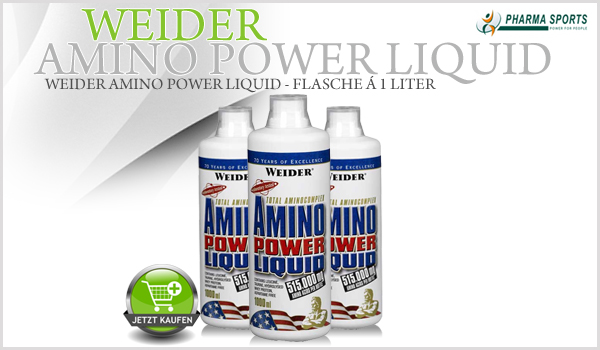 Weider Amino Power Liquid bei Pharmasports - Flasche á 1000 ml