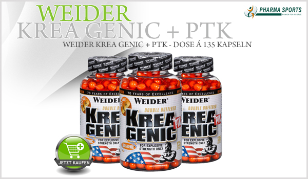 Weider Krea Genic + PTK bei Pharmasports