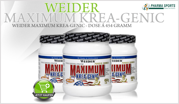Weider Maximum Krea-Genic Power - Dose á 454 Gramm