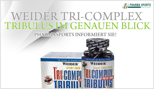 Weider Tri-Complex Tribulus im genauen Blick bei Pharmasports Weider Tri-Complex Tribulus im genauen Blick bei Pharmasports