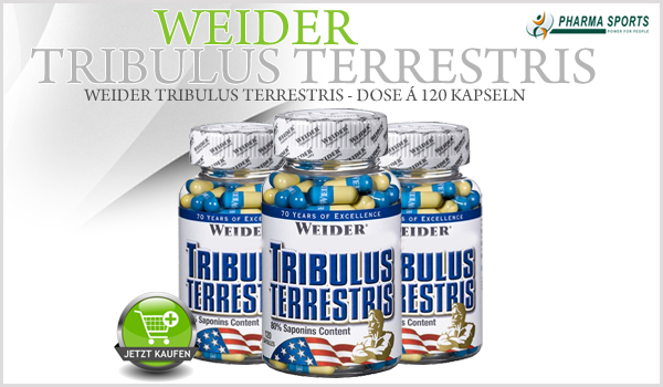 Weider Tribulus Terrestris - Dose á 120 Kapseln